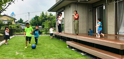 テラス・ウッドデッキ・ガーデンルーム イメージ写真