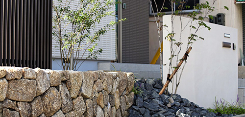 フェンス・ブロック イメージ写真